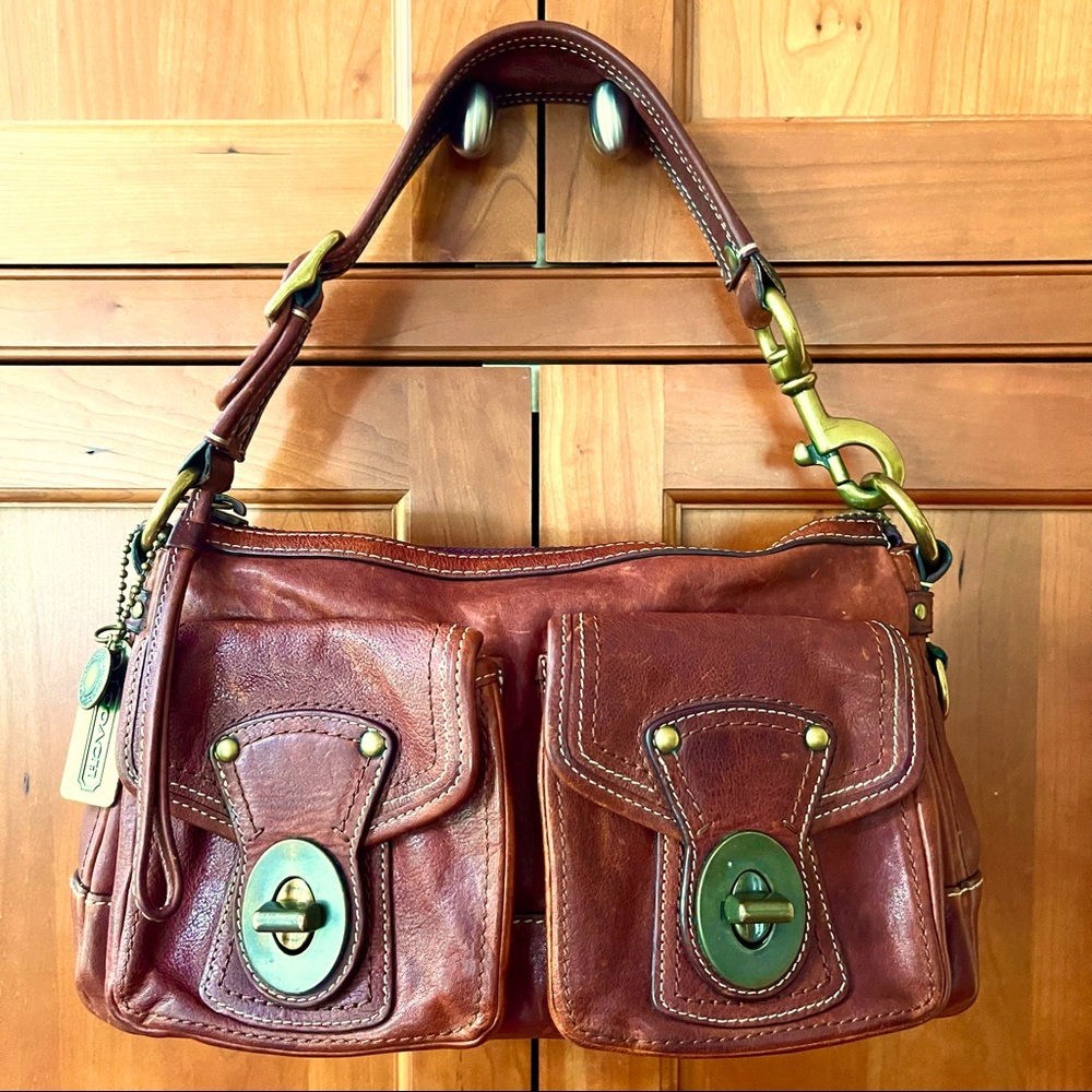 Coach LTD Edition Anniversary Saddle Leather Bag